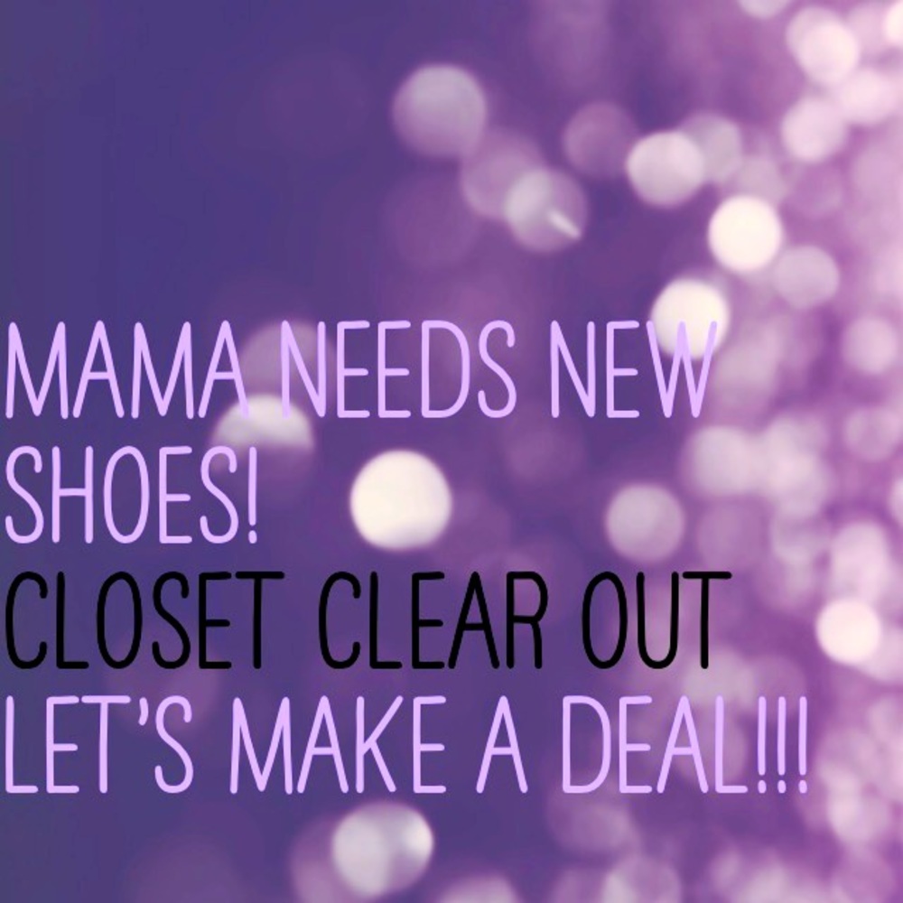 Everything must go! Make way for new!